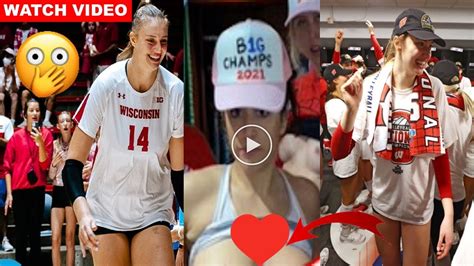 wisconsin volleyball leaked nudes|Wisconsin Volleyball Nude Laura Schumacher Leaked!